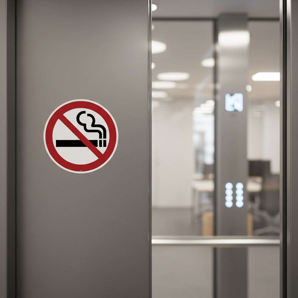 Rygeforbudsskilt - Rygning forbudt skilt - Billede 3