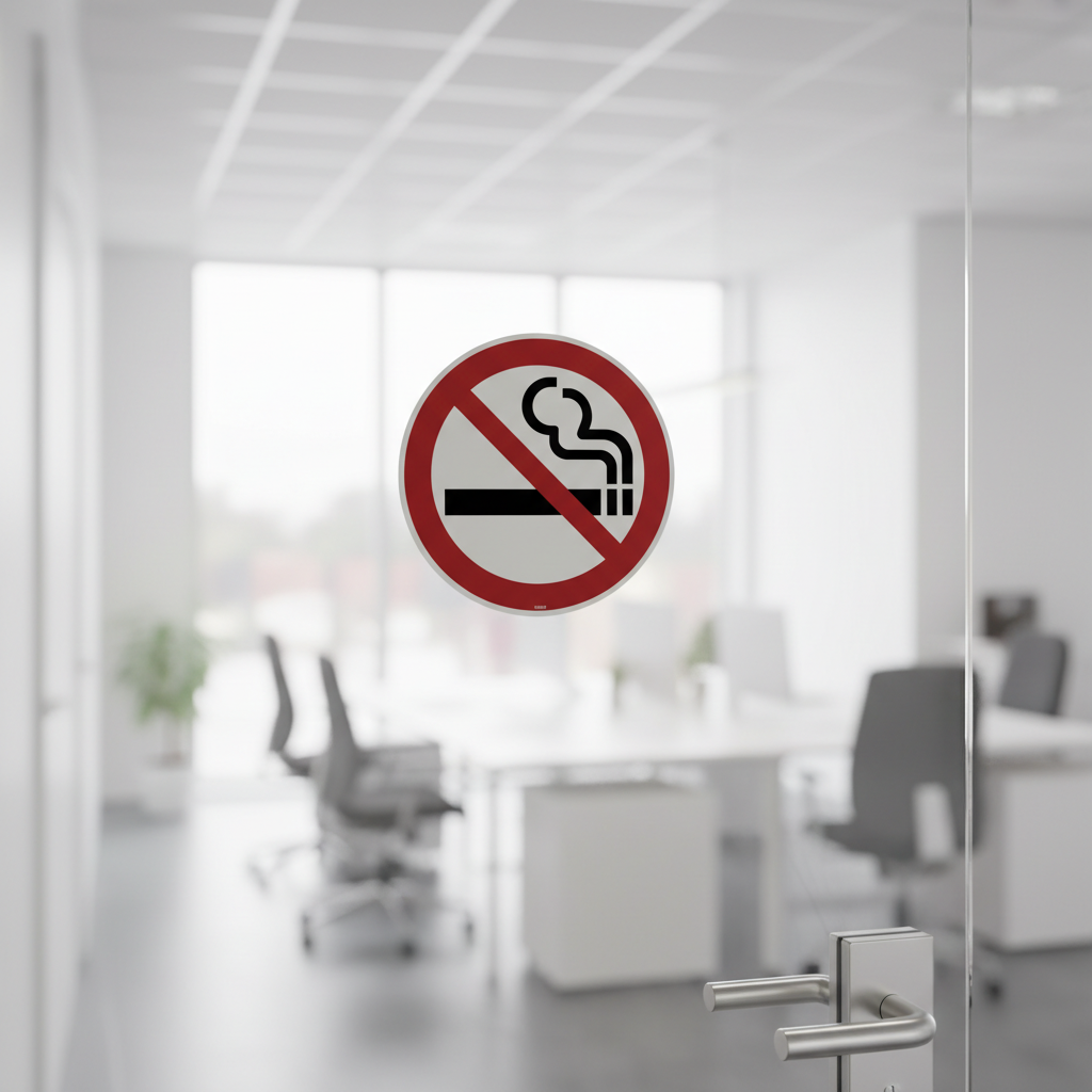 Rygeforbudsskilt - Rygning forbudt skilt - Billede 2