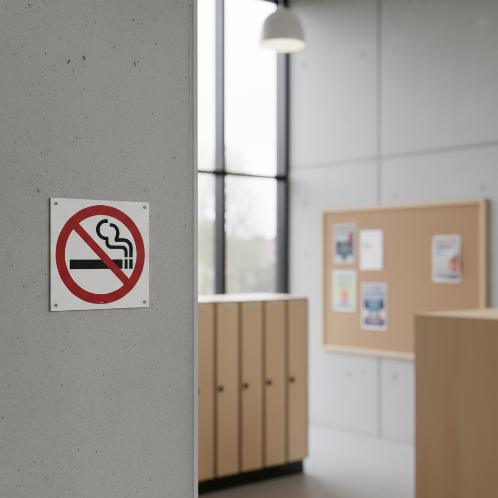 Rygeforbudsskilt - Rygning forbudt skilt - Billede 5