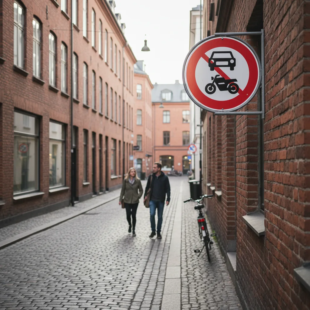 C22,1 - Motorkøretøjer, traktor og motorredskab forbudt skilt - Billede 4