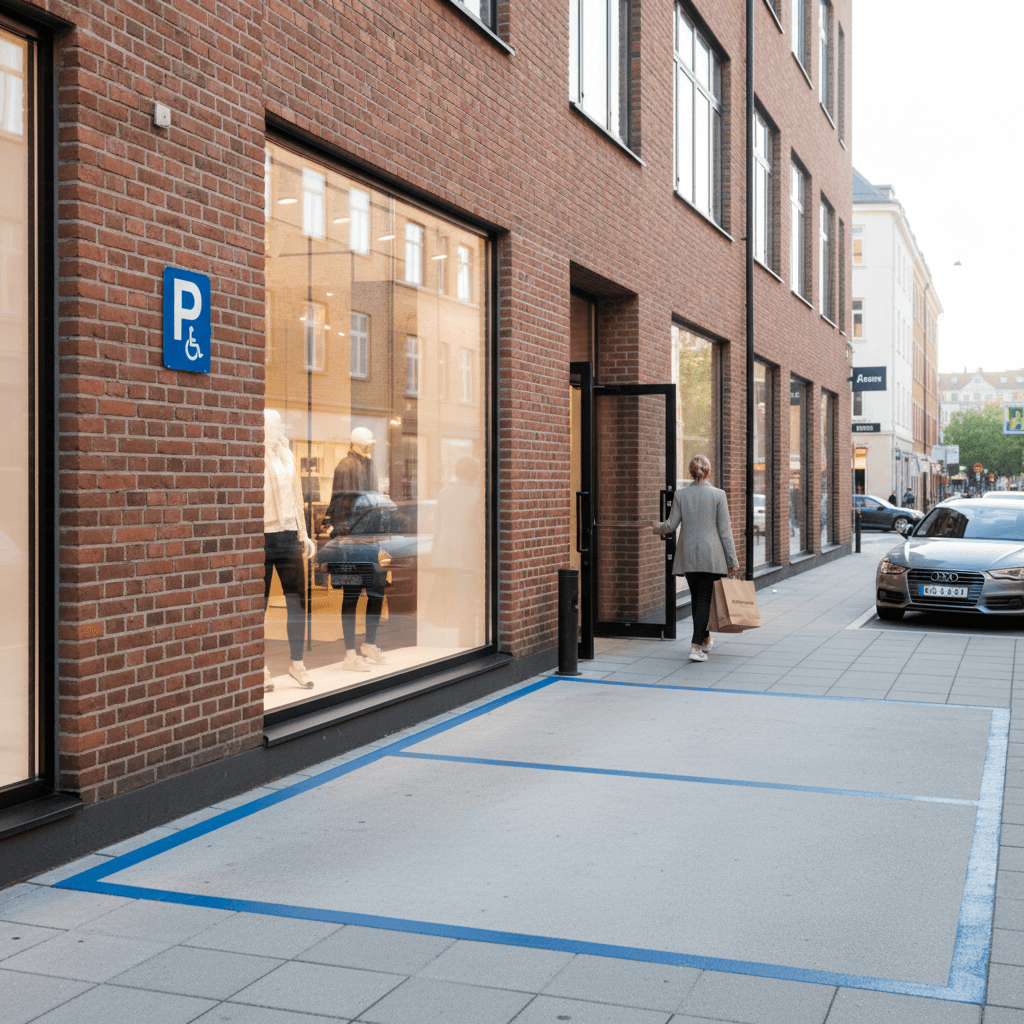 Parkerings skilt P Handicap skilt - Billede 4