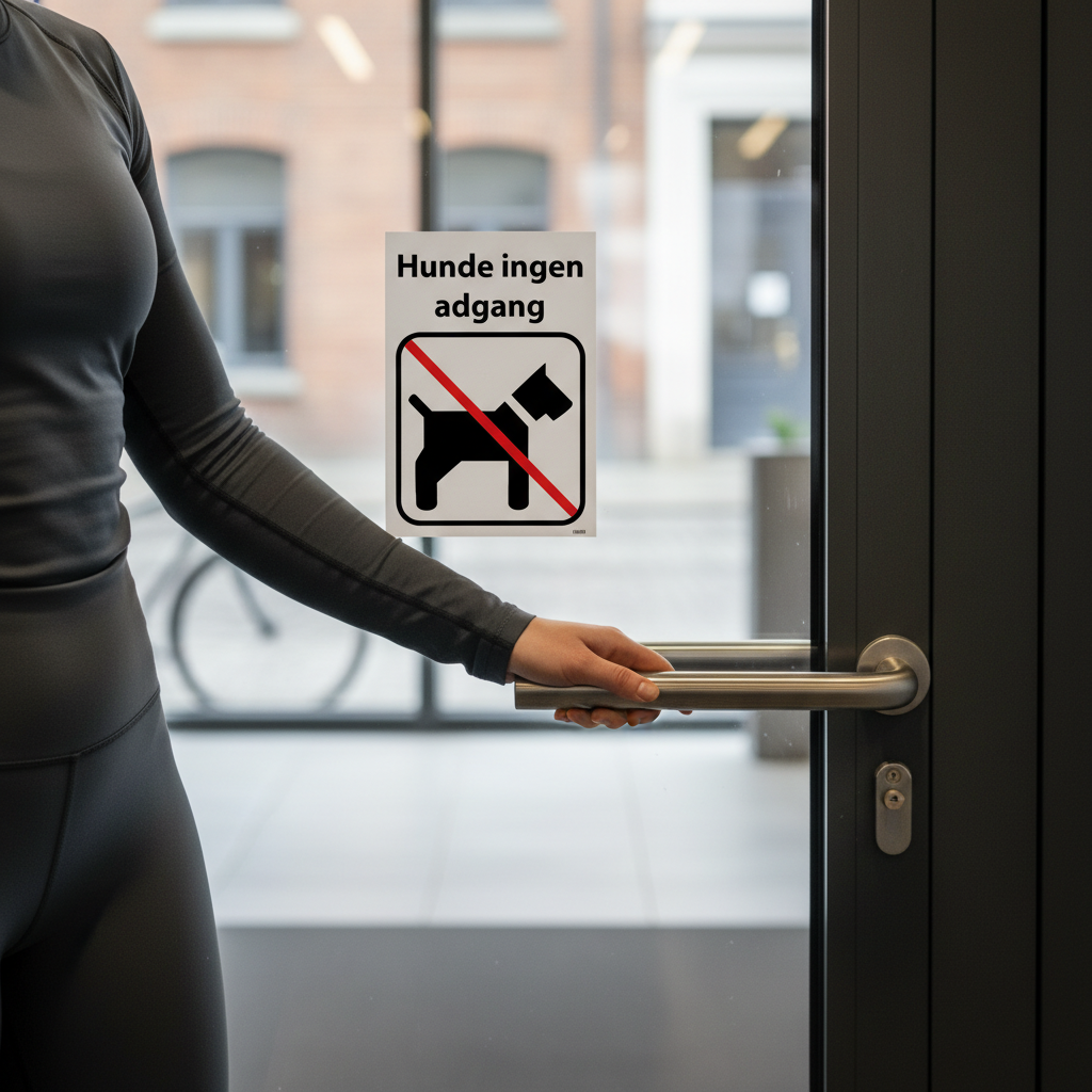 Hunde ingen adgang skilt - Billede 3