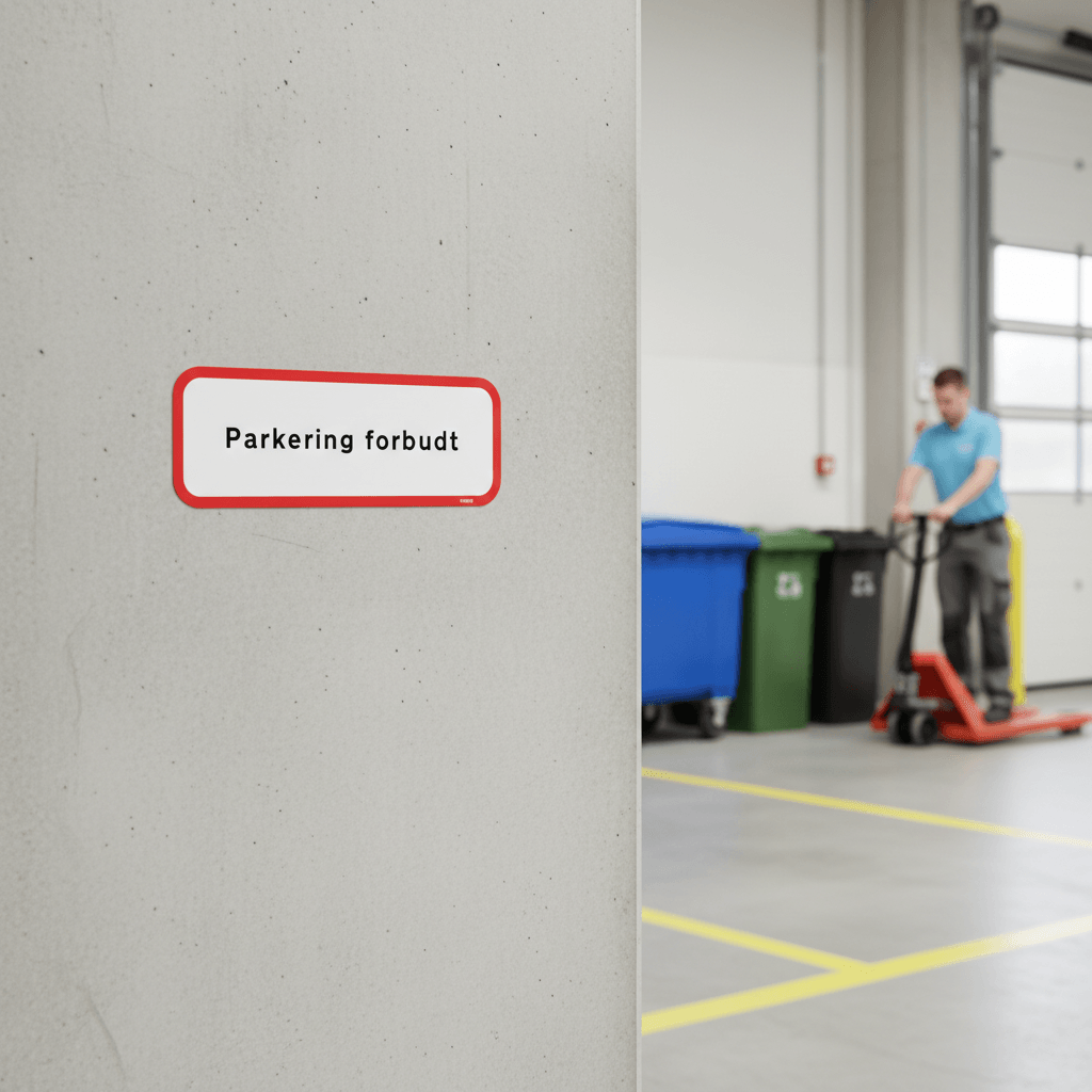 Parkering forbudt skilt - Billede 5