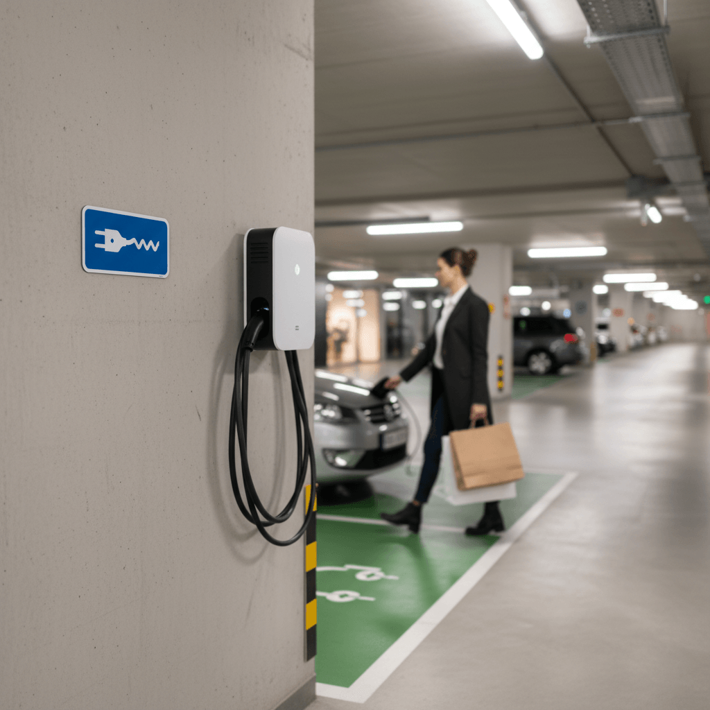 UE33.4 - Reserveret til el-bil skilt - Billede 4