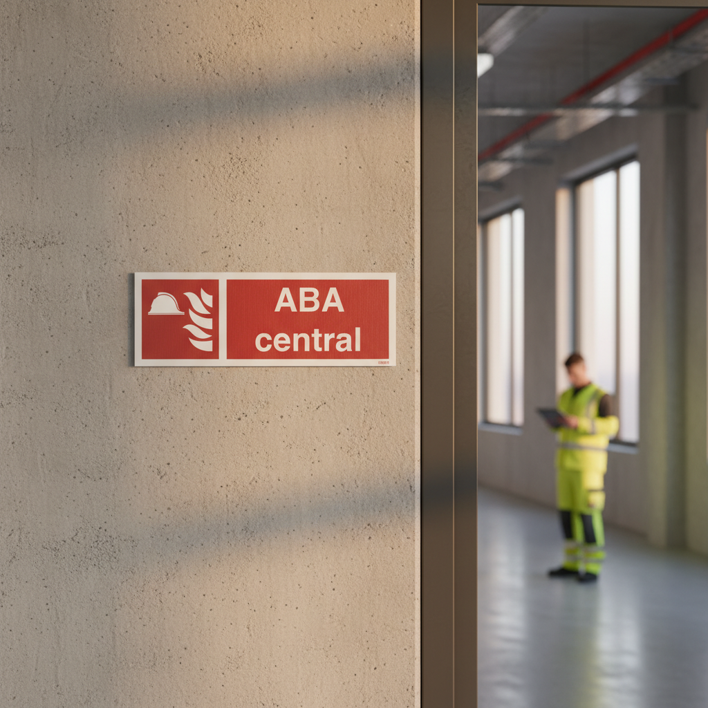 ABA Central brandskilt - Billede 4