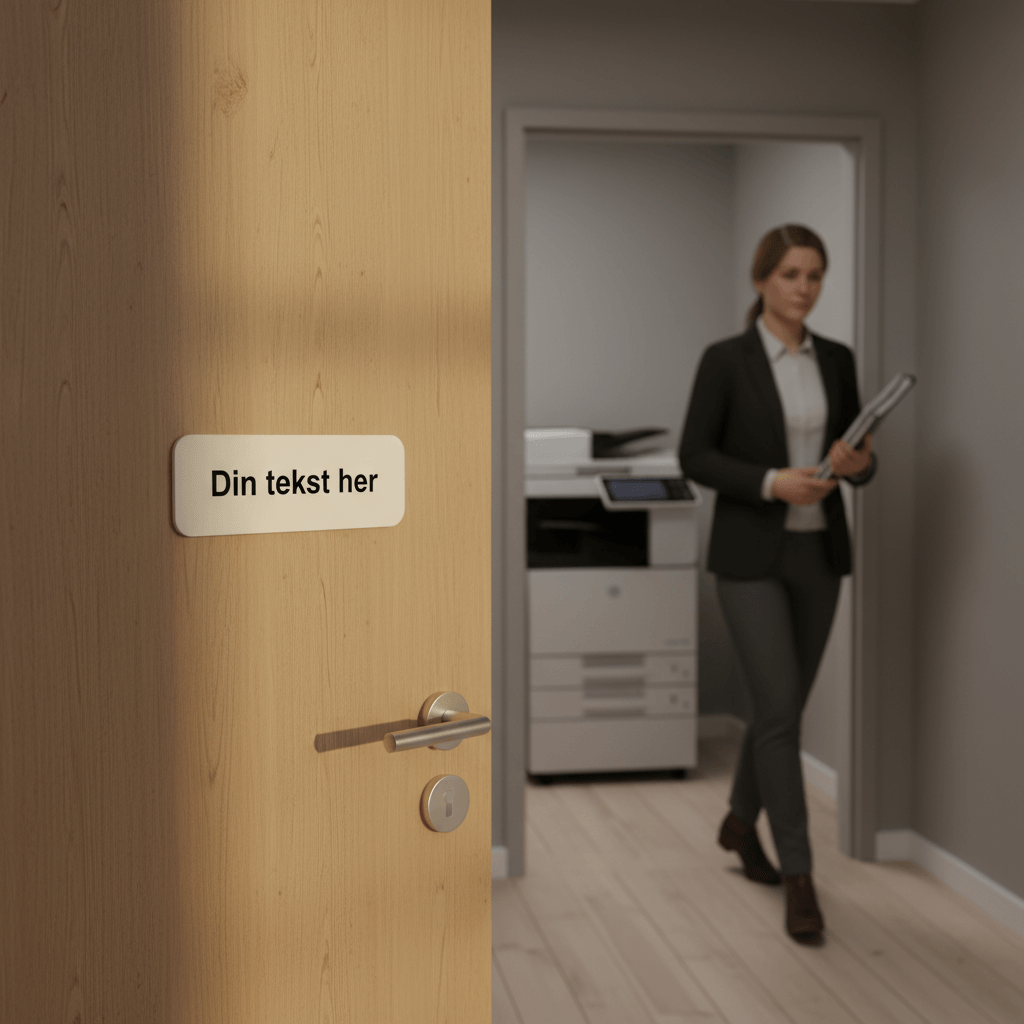 Design-selv skilt med piktogram - Billede 5