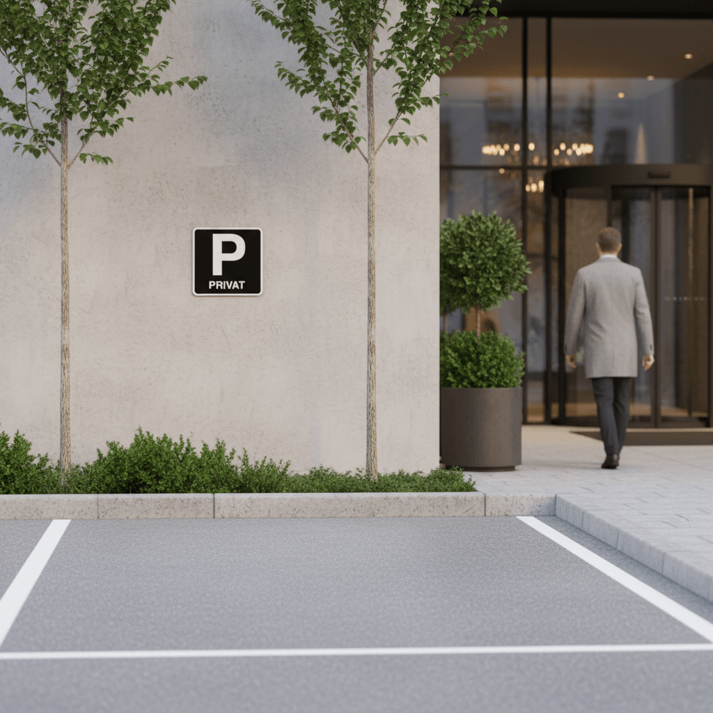 P Privat parkeringsskilt - Billede 2