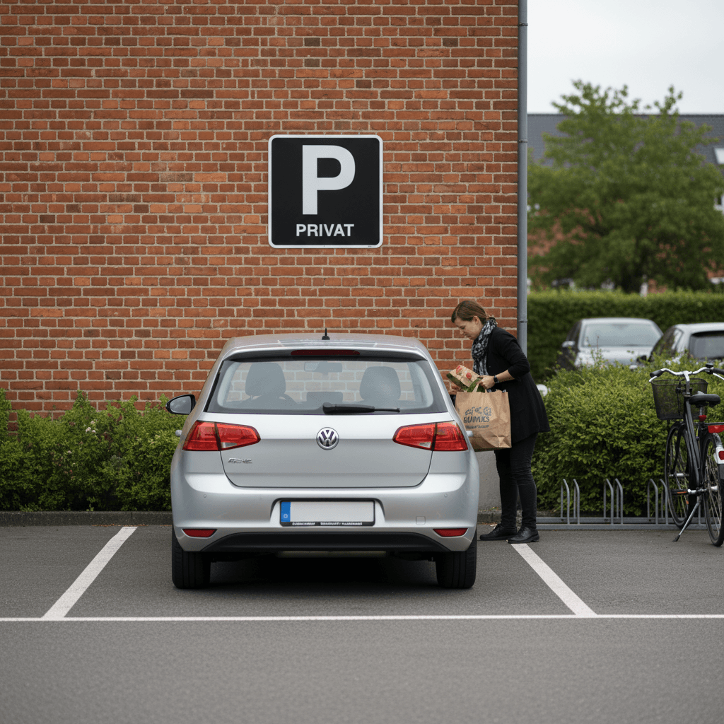 P Privat parkeringsskilt - Billede 3