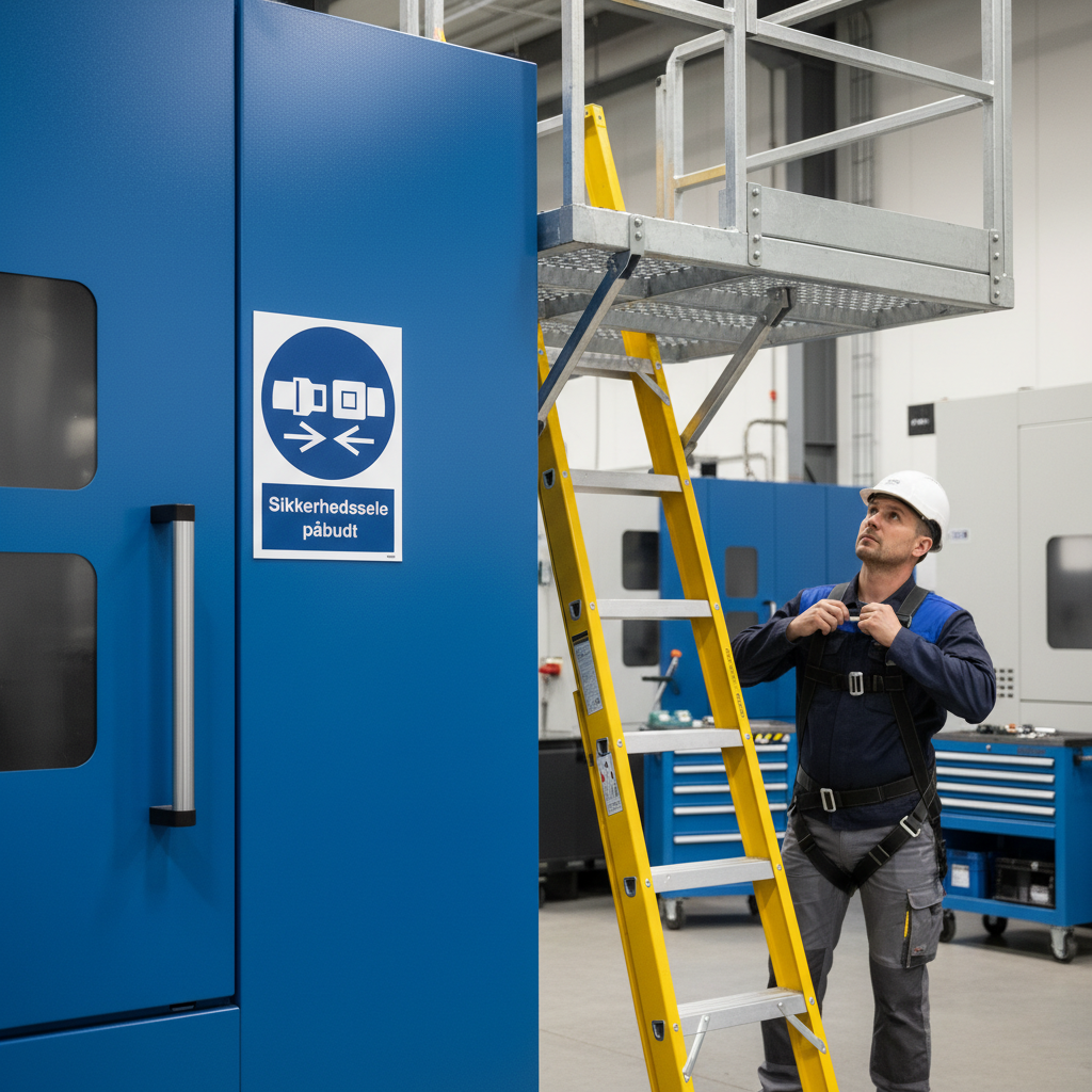 Sikkerhedssele påbudt skilt - Billede 5