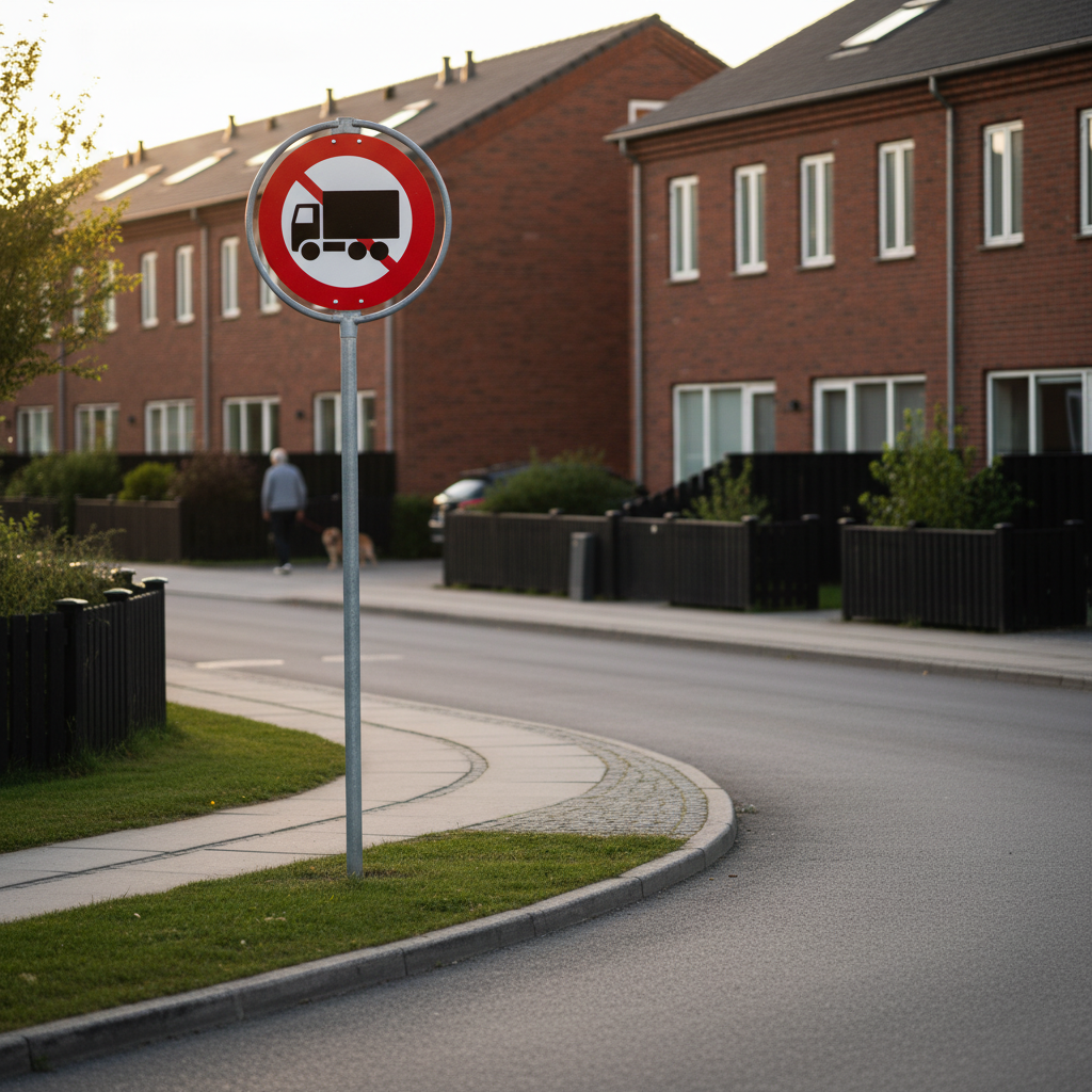 C23,1 - Lastbiler forbudt skilt - Billede 8