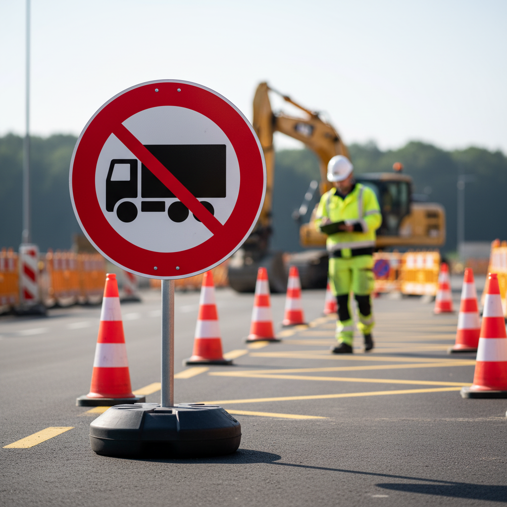 C23,1 - Lastbiler forbudt skilt - Billede 4