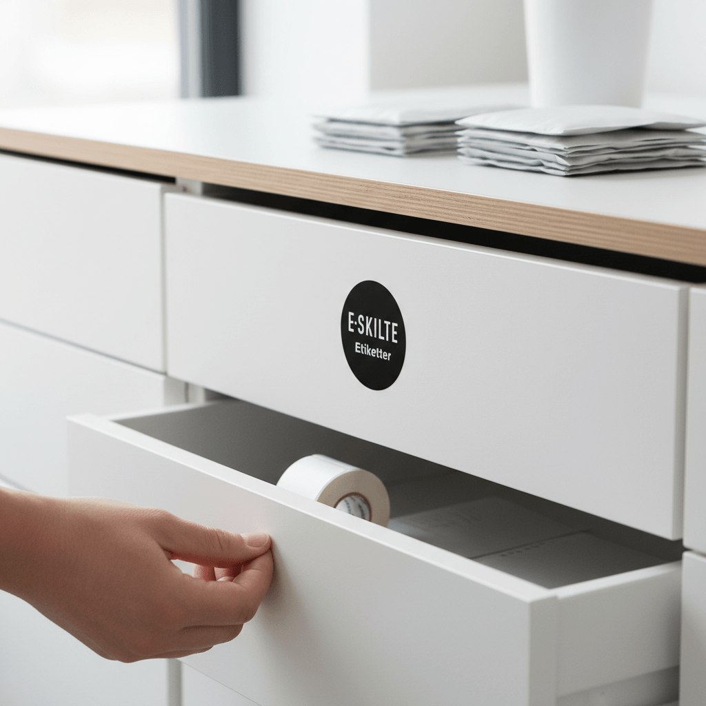 Etiketter på ark - Billede 3