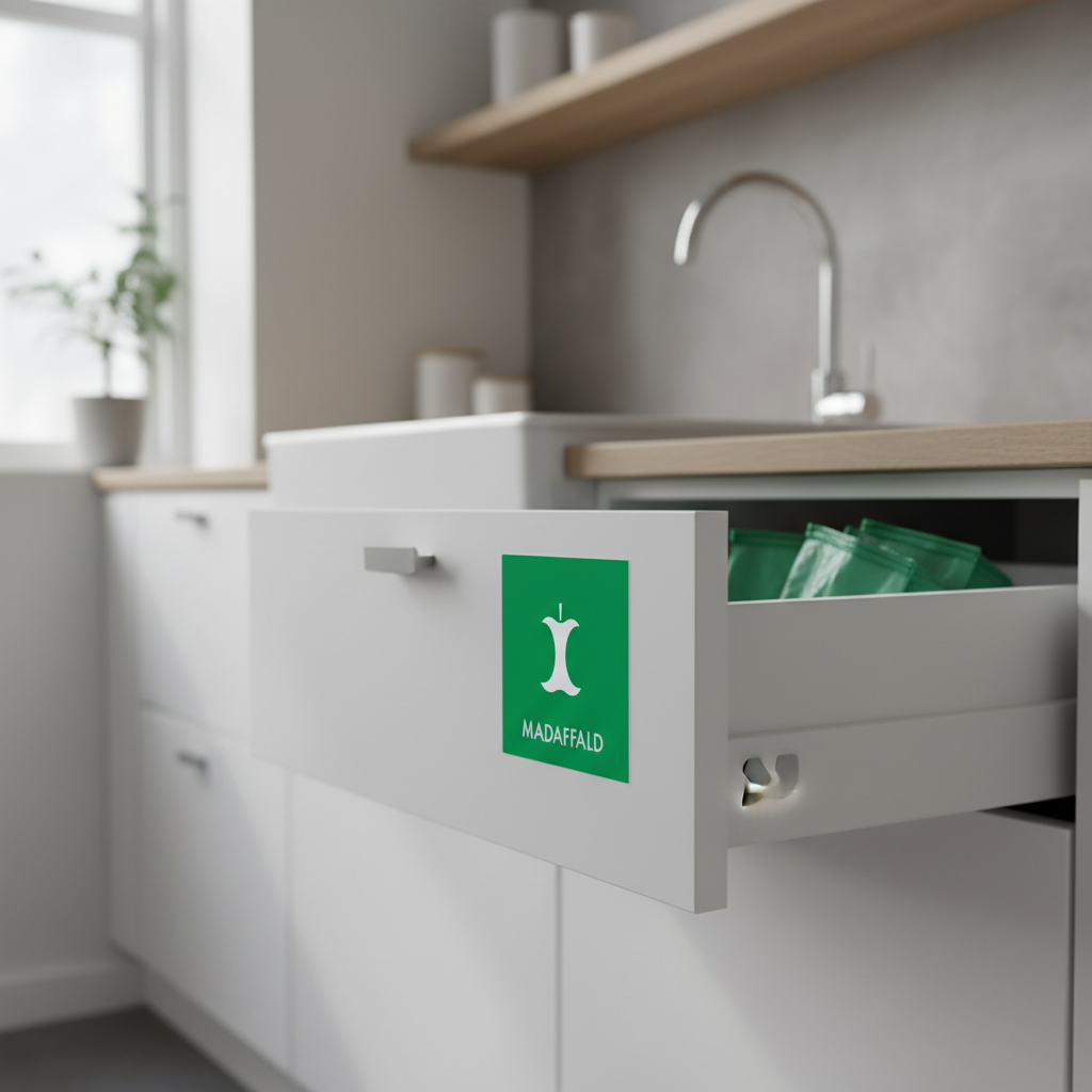 Madaffald skilt - Dansk Affaldssortering - Billede 2