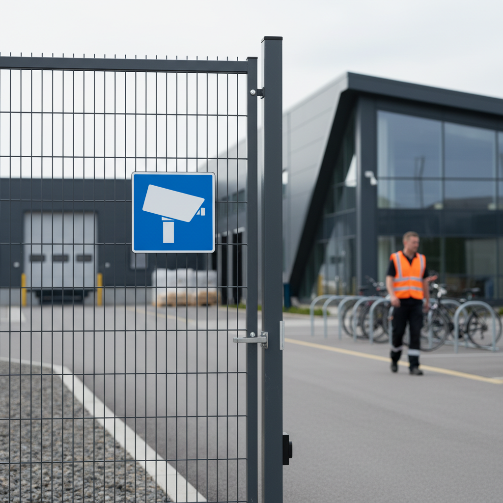 E93 - Videoovervågning skilt - Billede 3