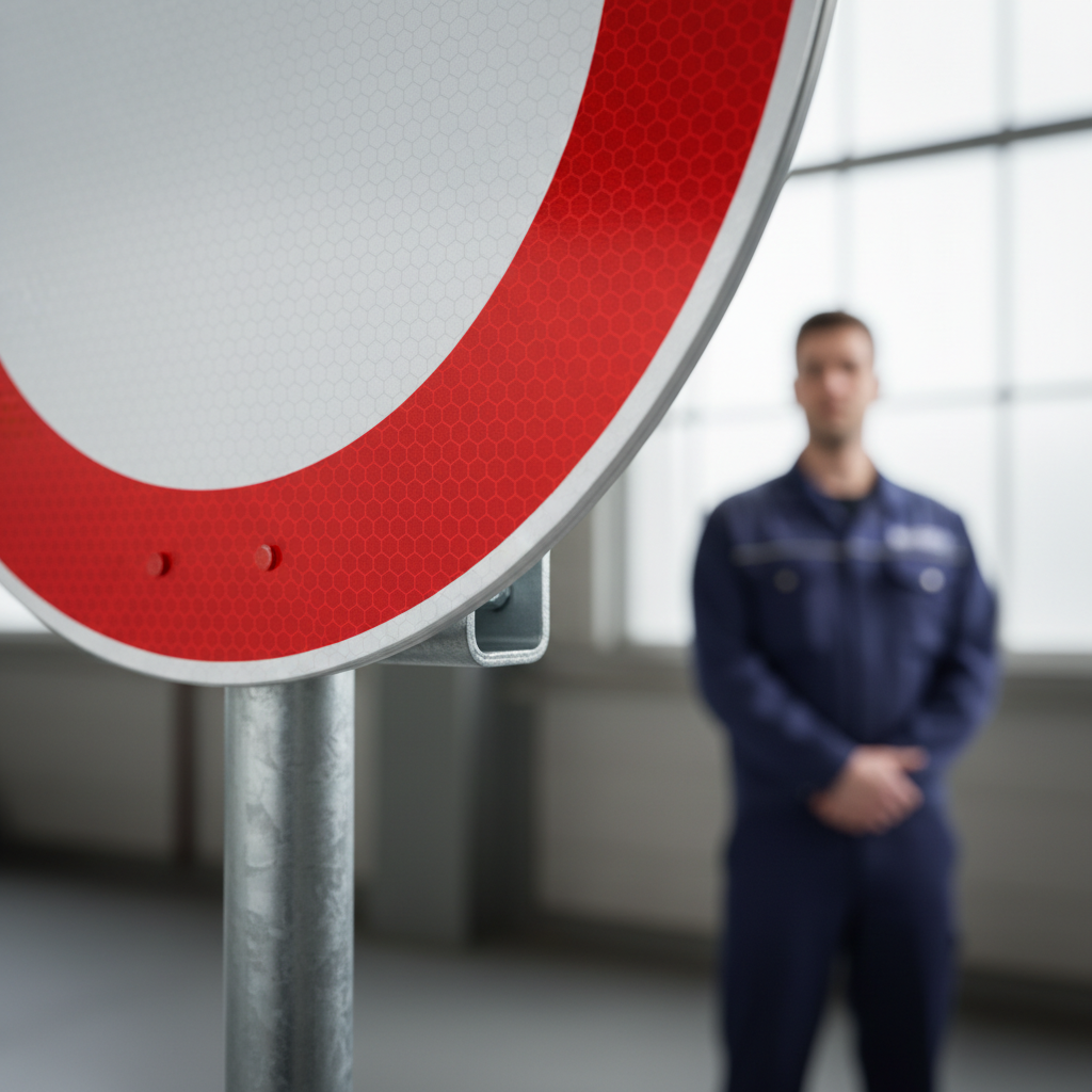 C21 - Kørsel i begge retninger forbudt skilt - Billede 4