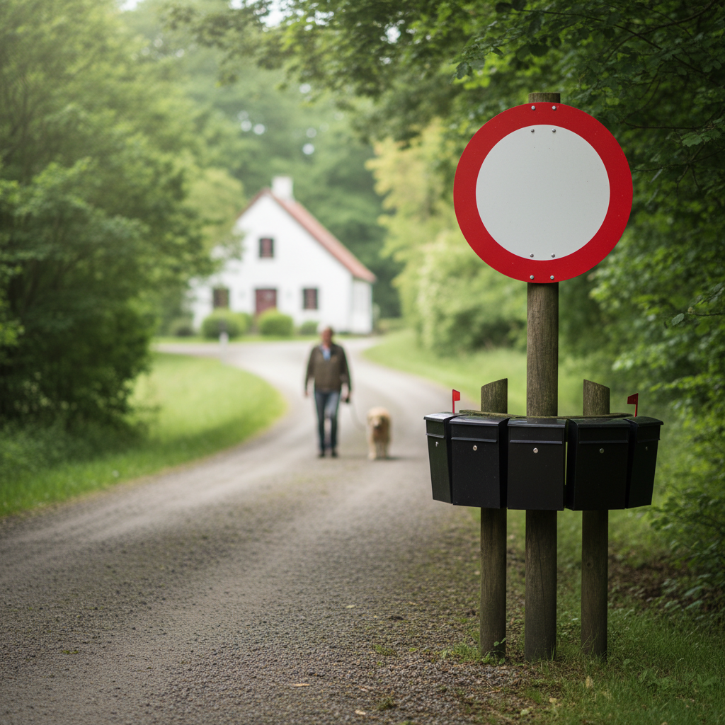 C21 - Kørsel i begge retninger forbudt skilt - Billede 5