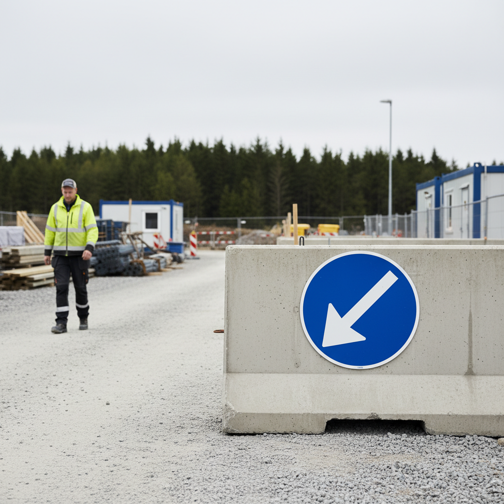 D15.2 Retnings pil skilt - Billede 3