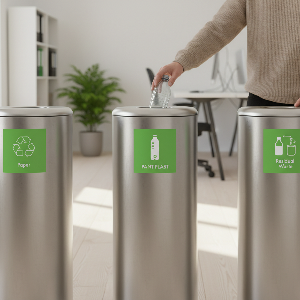 Pant plast skilt - Dansk Affaldssortering - Billede 4