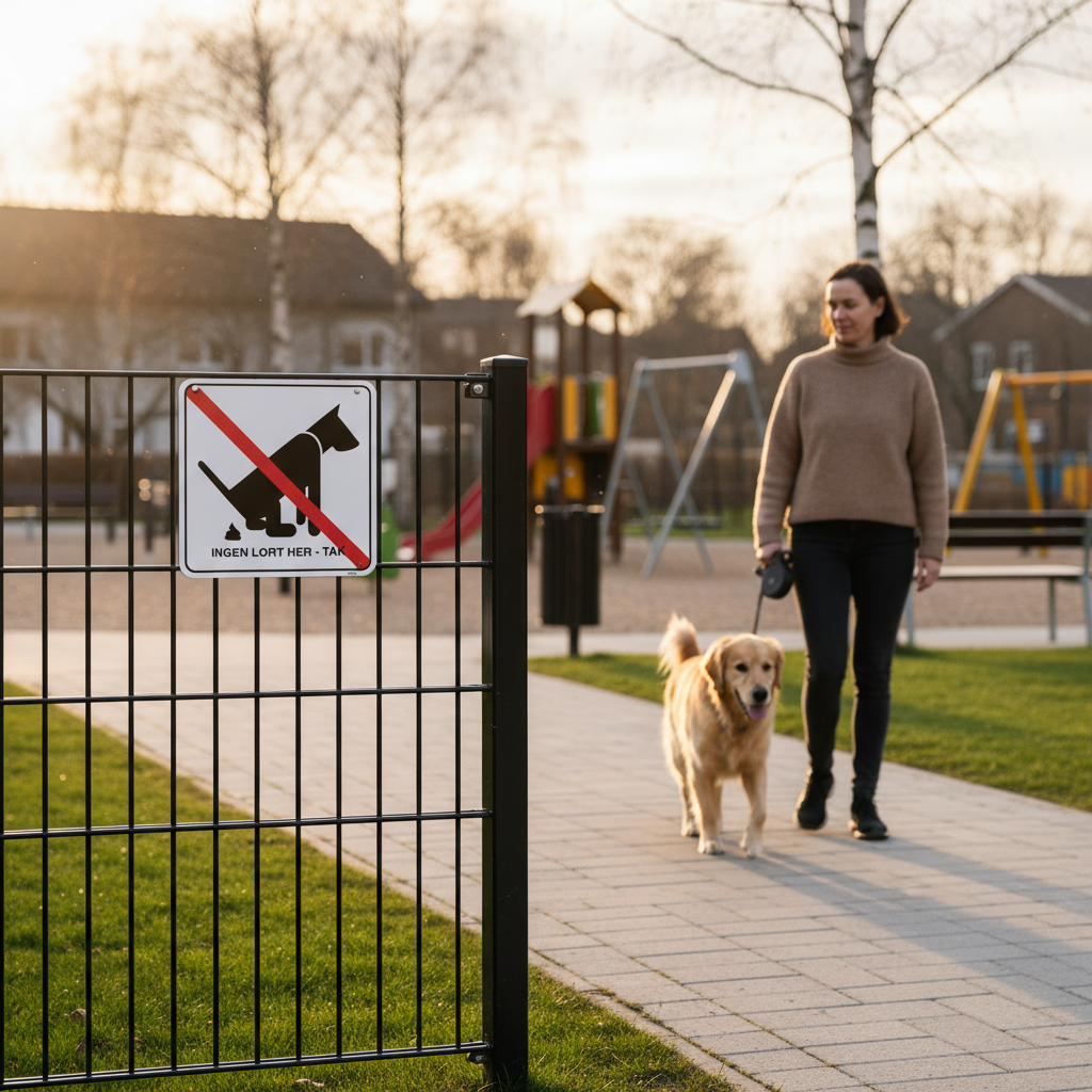 Ingen lort her - Tak skilt - Billede 5