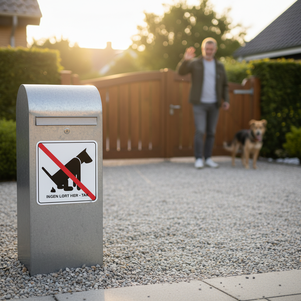 Ingen lort her - Tak skilt - Billede 4