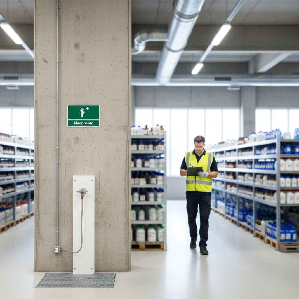 Nødbruser skilt - Billede 5
