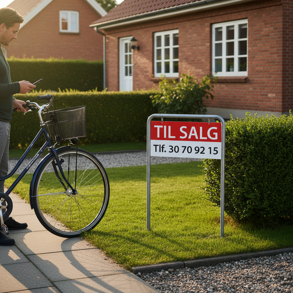 Til salg2 skilt - Billede 2