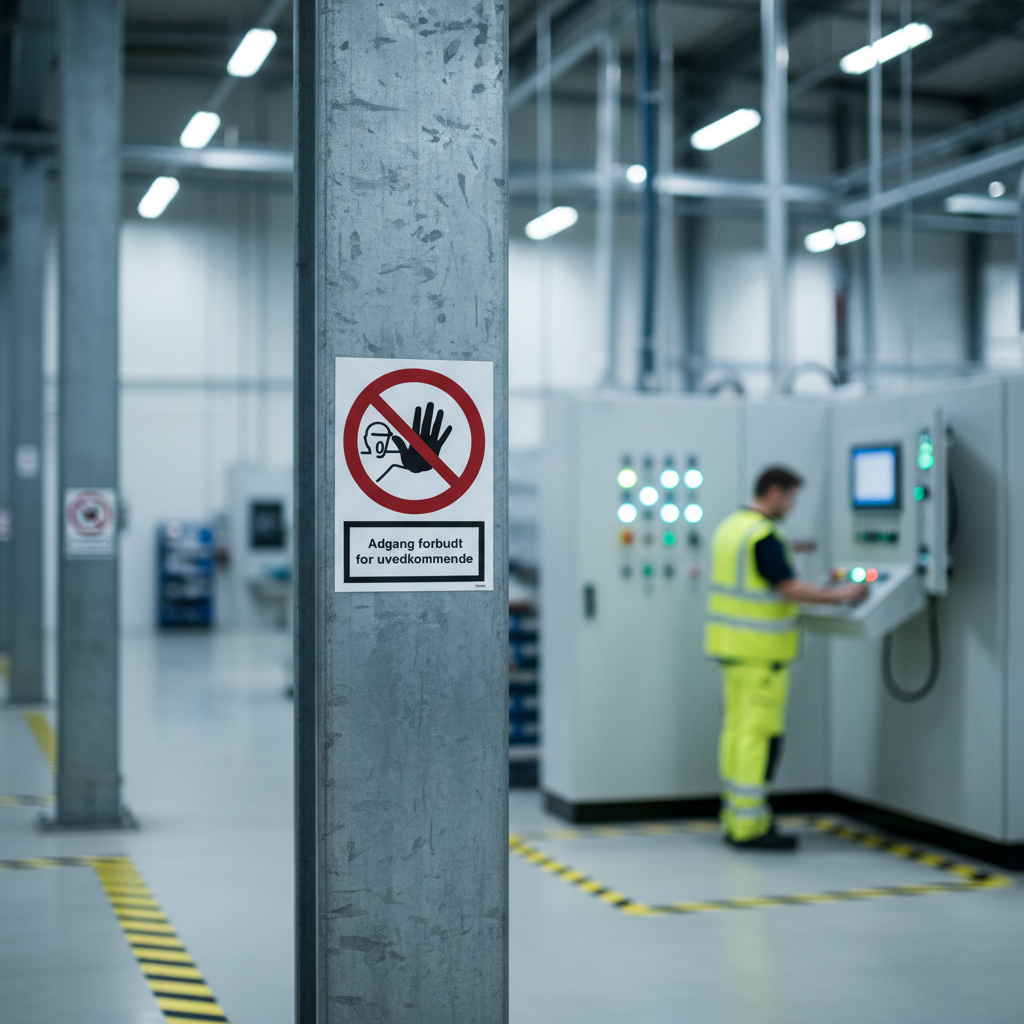 Adgang forbudt for uvedkommende skilt - Billede 4