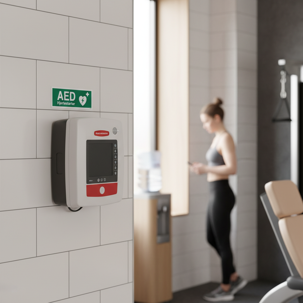 AED hjertestarter skilte. - Billede 5