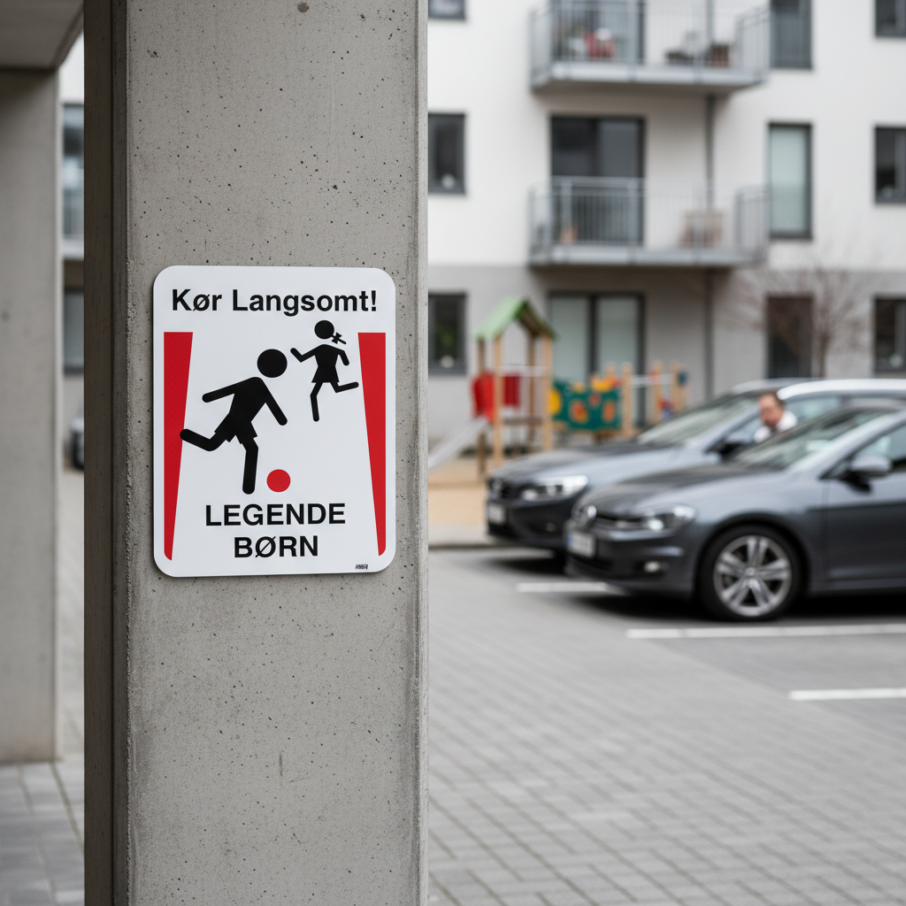 Pas på legende børn skilt - Billede 4