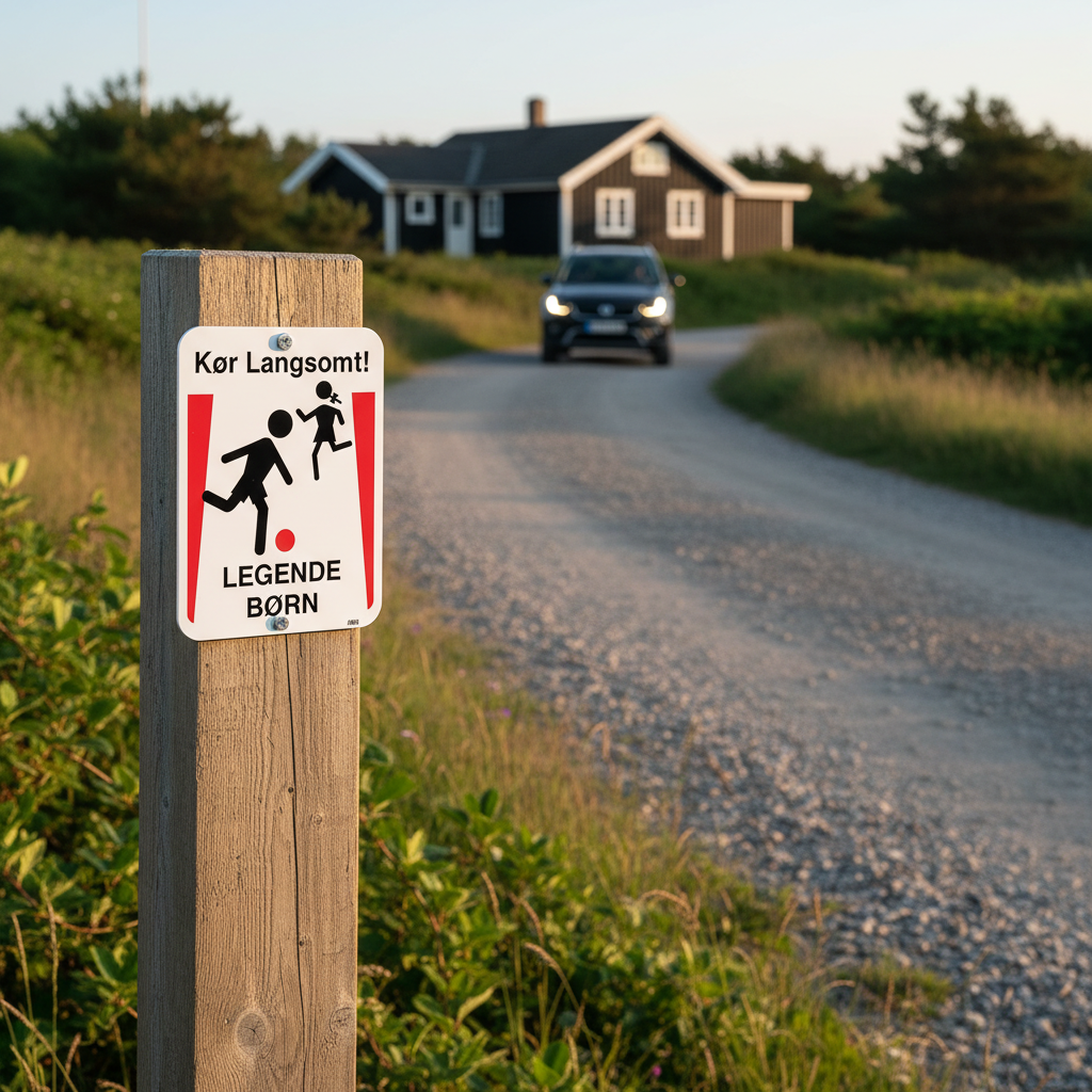 Pas på legende børn skilt - Billede 3