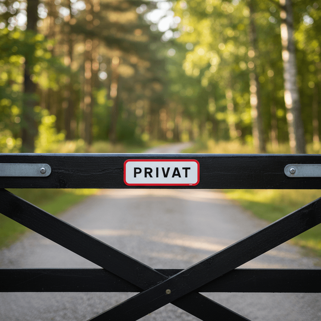 Privat Skilt - Billede 2