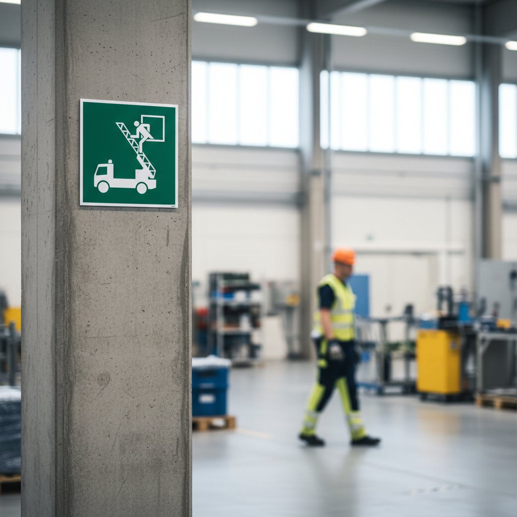 Redningsåbning skilt ISO E017 - Billede 4