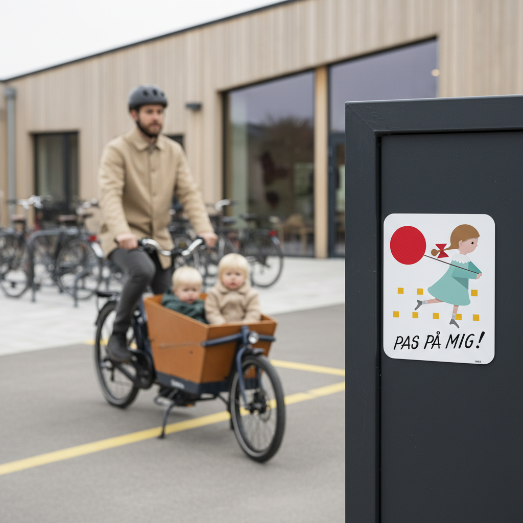 Pas på mig! Legende børn modern retro skilt - Billede 3