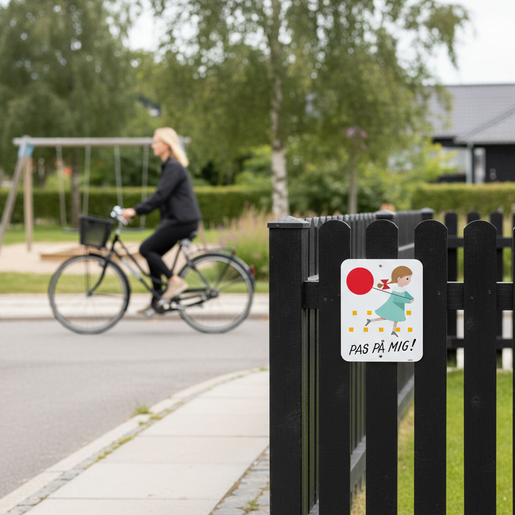 Pas på mig! Legende børn modern retro skilt - Billede 2