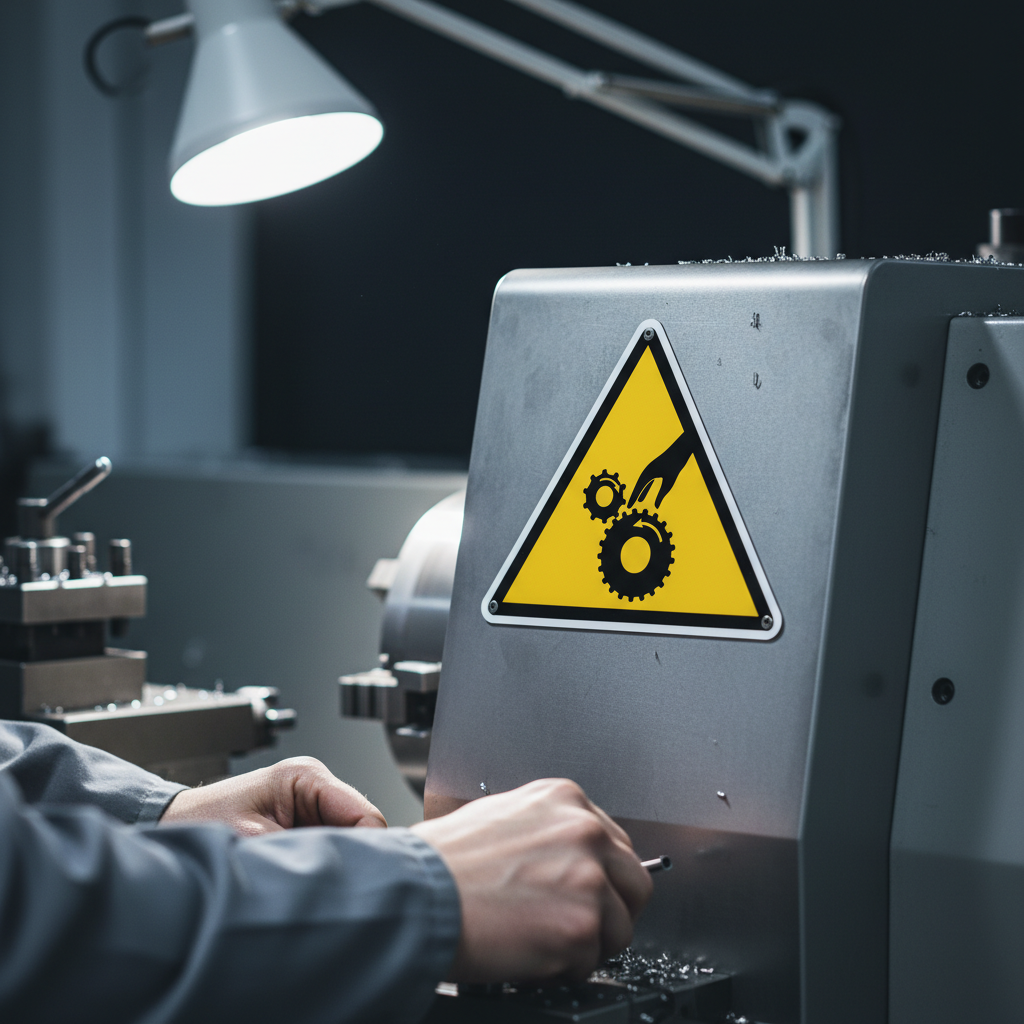 Pas på hænder advarselsskilt - Billede 5