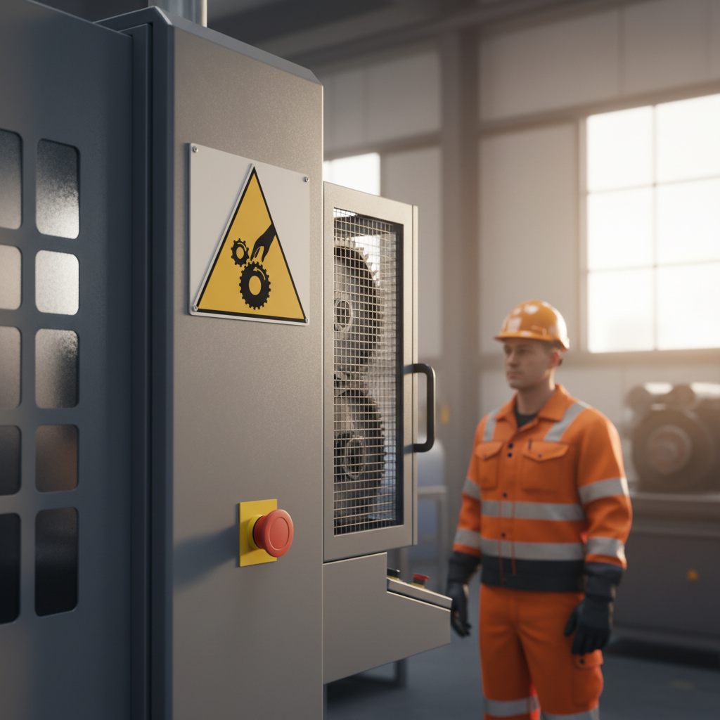 Pas på hænder advarselsskilt - Billede 3