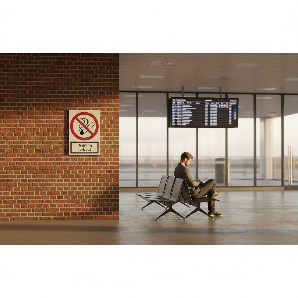 Rygning forbudt skilt - Billede 4