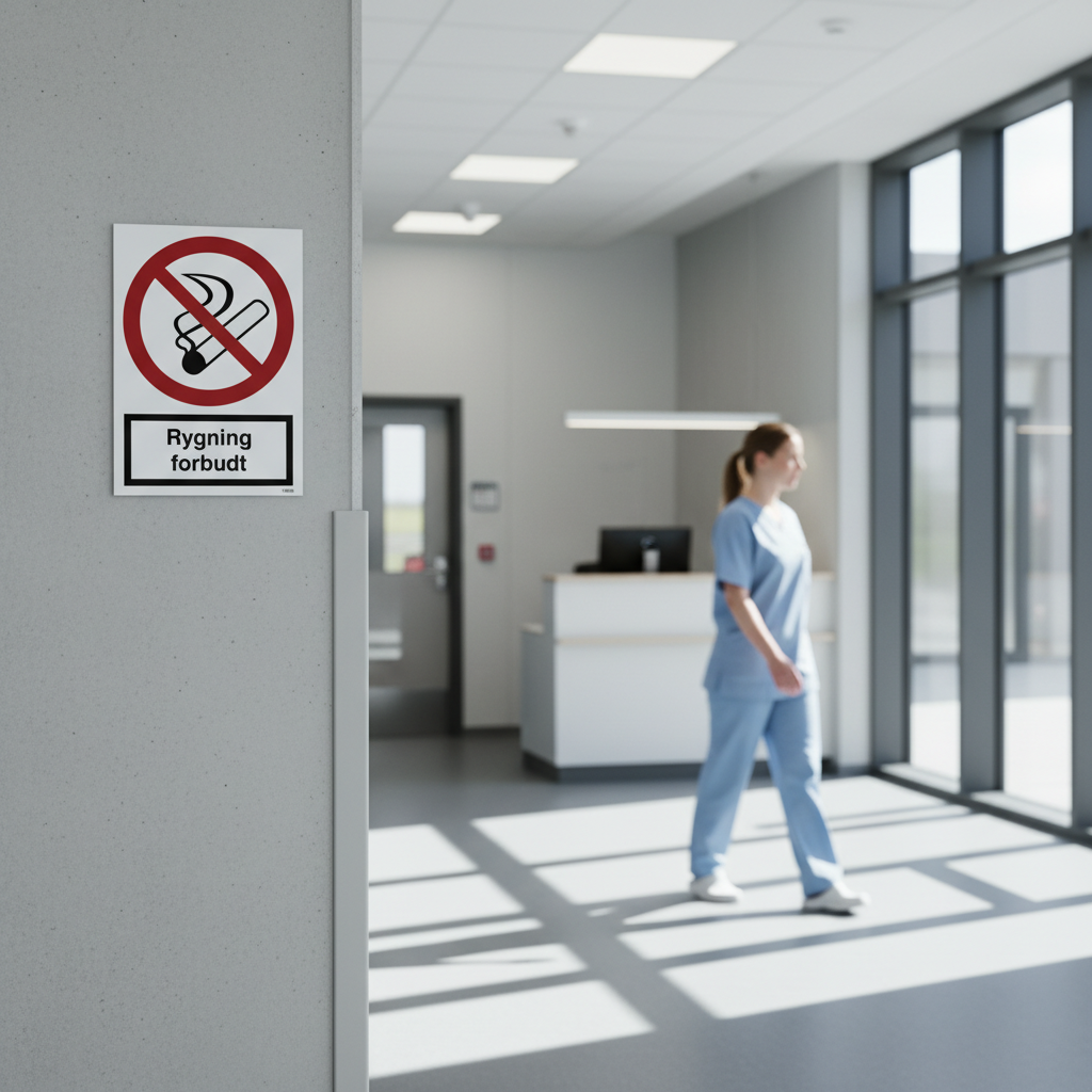 Rygning forbudt skilt - Billede 2