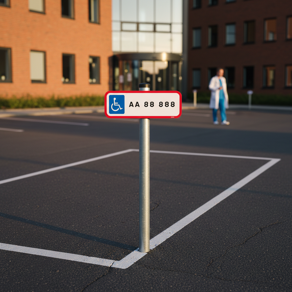 Handicap P xxxxxxx. P skilt - Billede 5