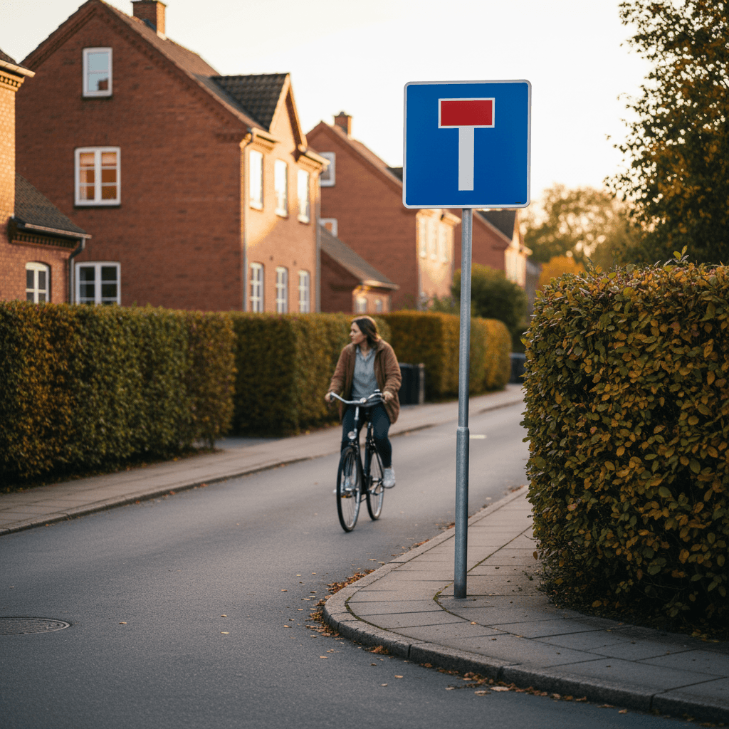 Blind vej skilt E18 skilt - Billede 4