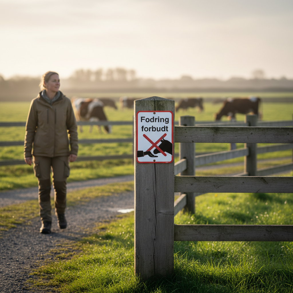 Fodring forbudt skilt - Billede 5