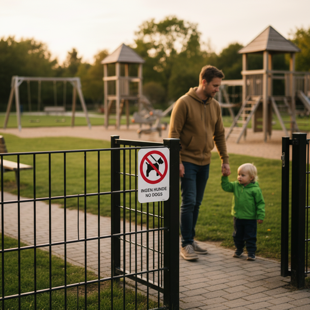 Ingen hunde, No dogs skilt - Billede 4