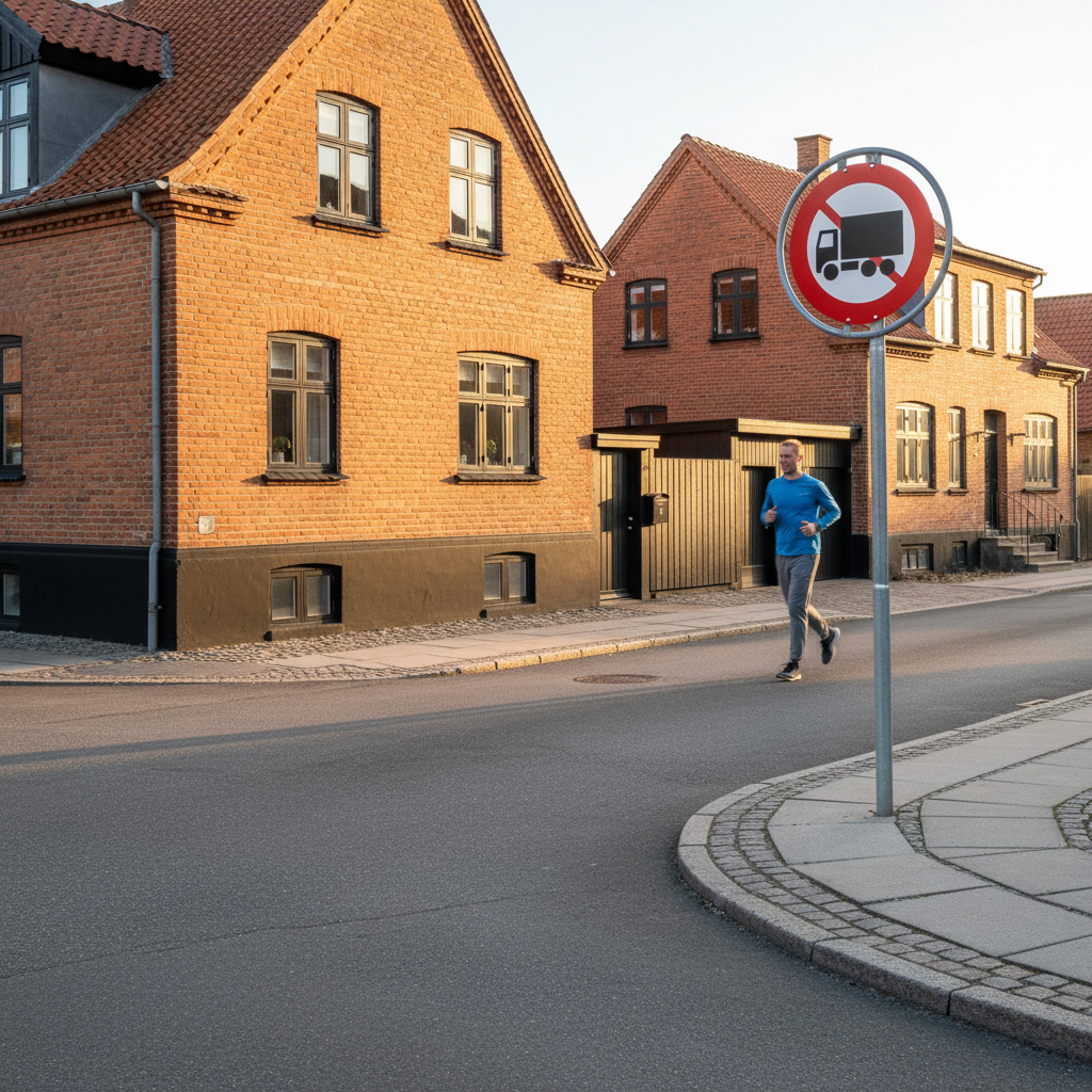 C23 Lastbil forbudt skilt - Billede 3
