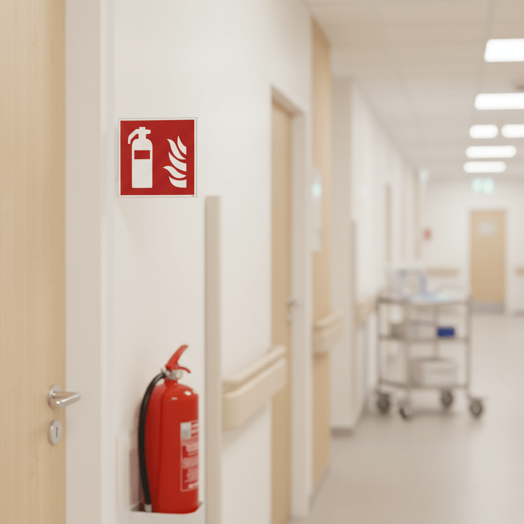 Brandslukker skilt ISO F001 - Billede 2