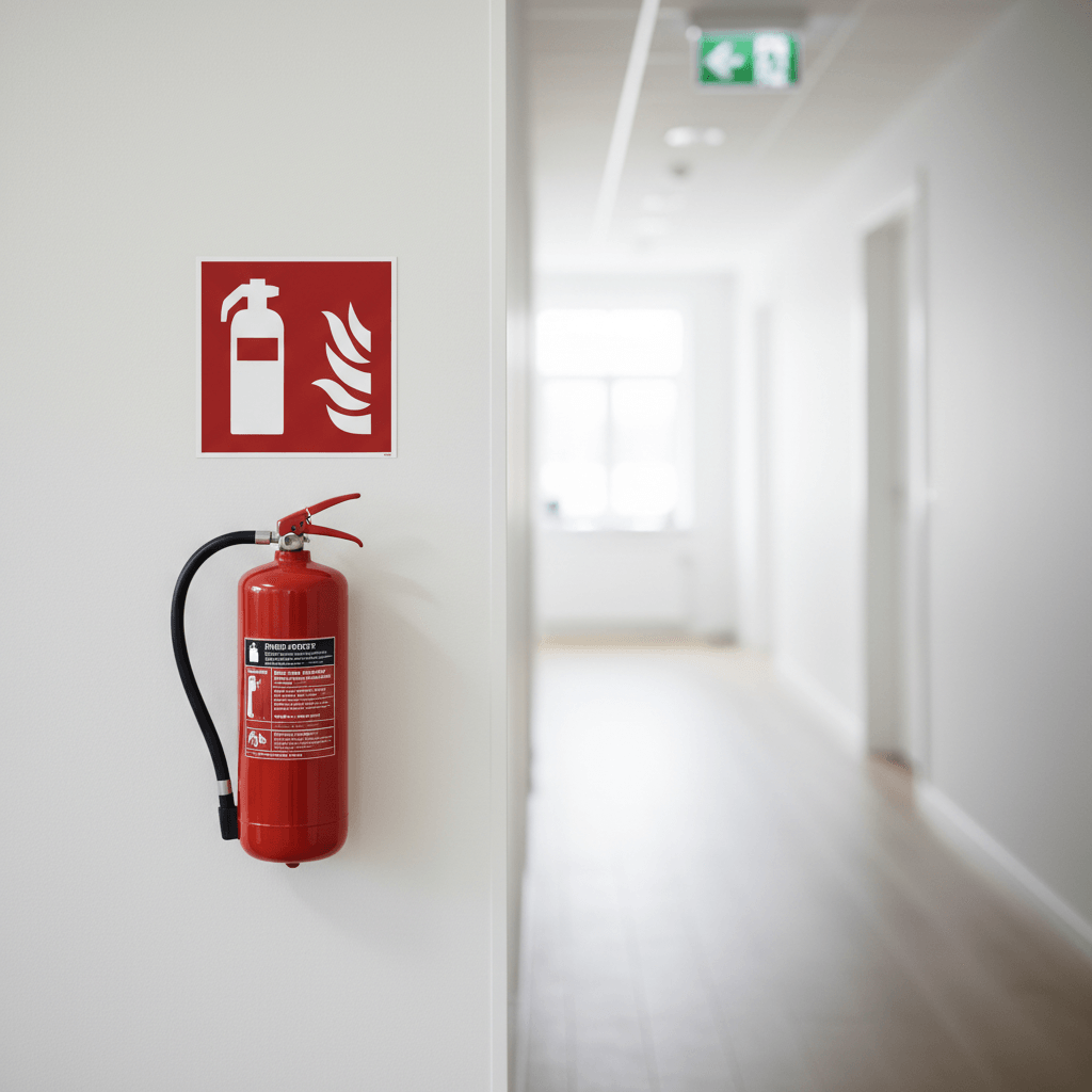 Brandslukker skilt ISO F001 - Billede 5