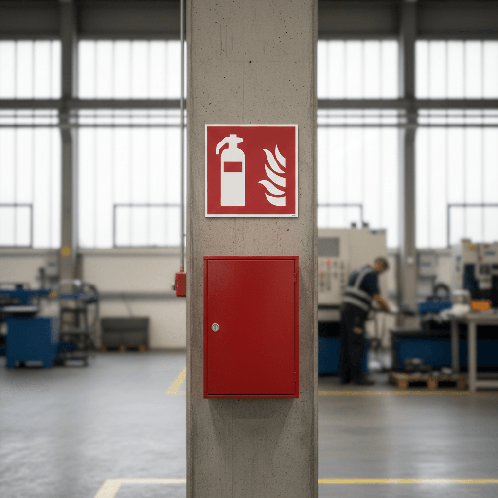 Brandslukker skilt ISO F001 - Billede 4