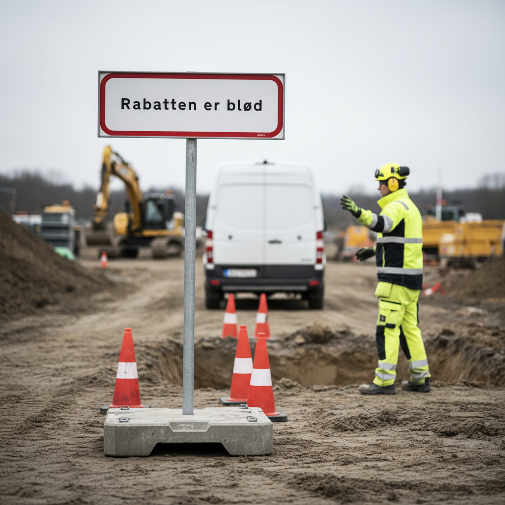 Rabatten er blød skilt - Billede 2