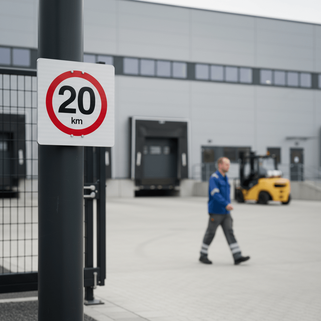 C55 Hastighedsbegrænsning 20 km skilt - Billede 2