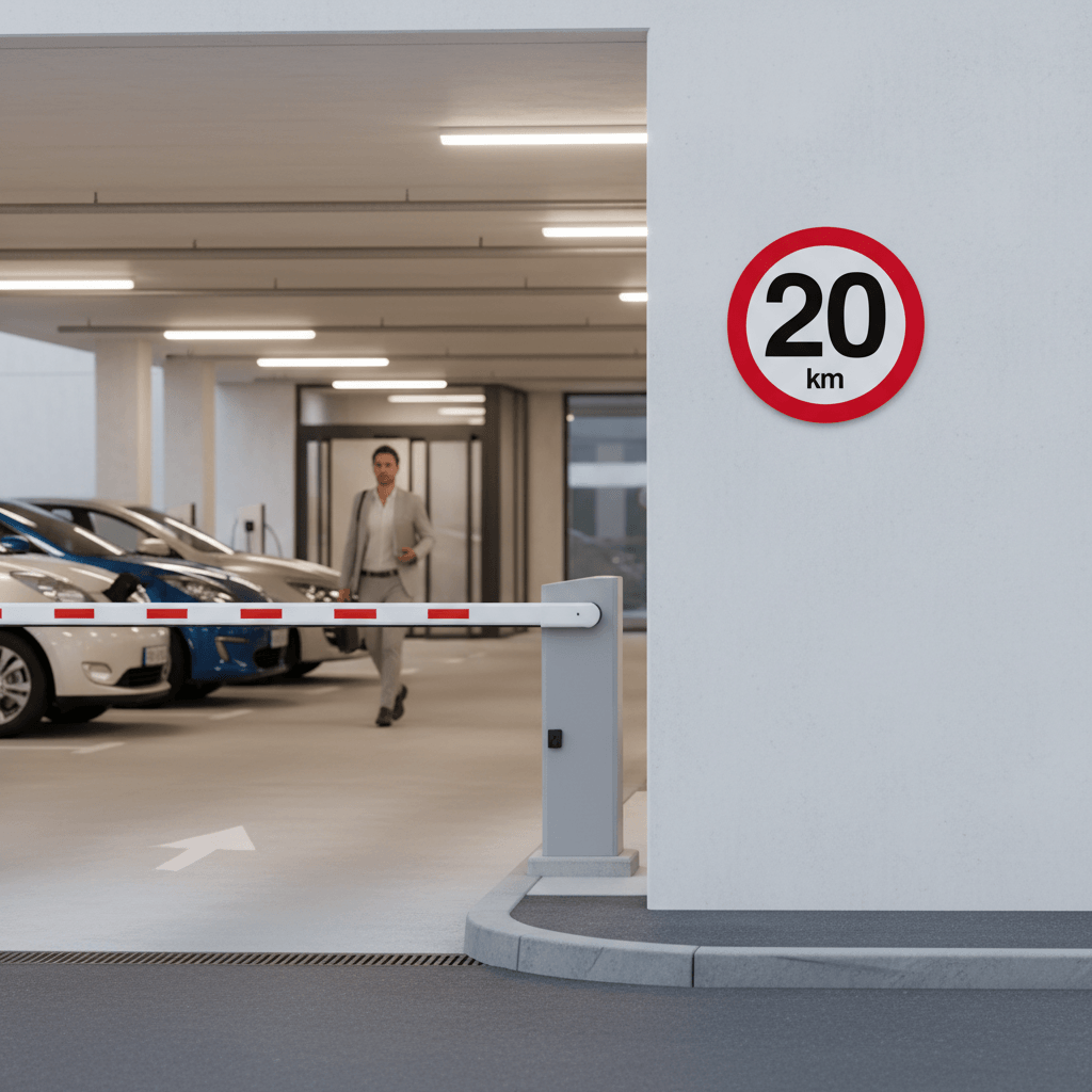 C55 Hastighedsbegrænsning 20 km skilt - Billede 4