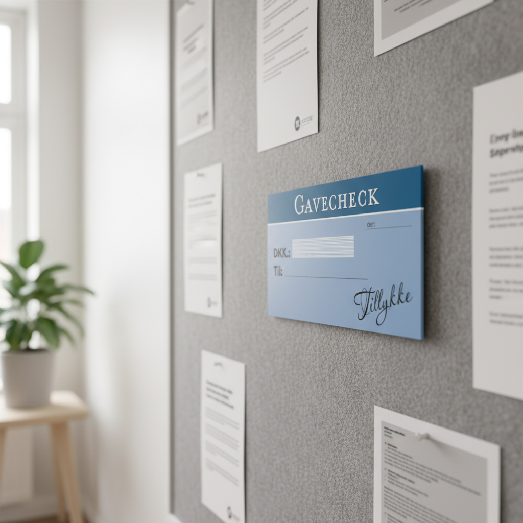 Stor Gavecheck - Billede 4